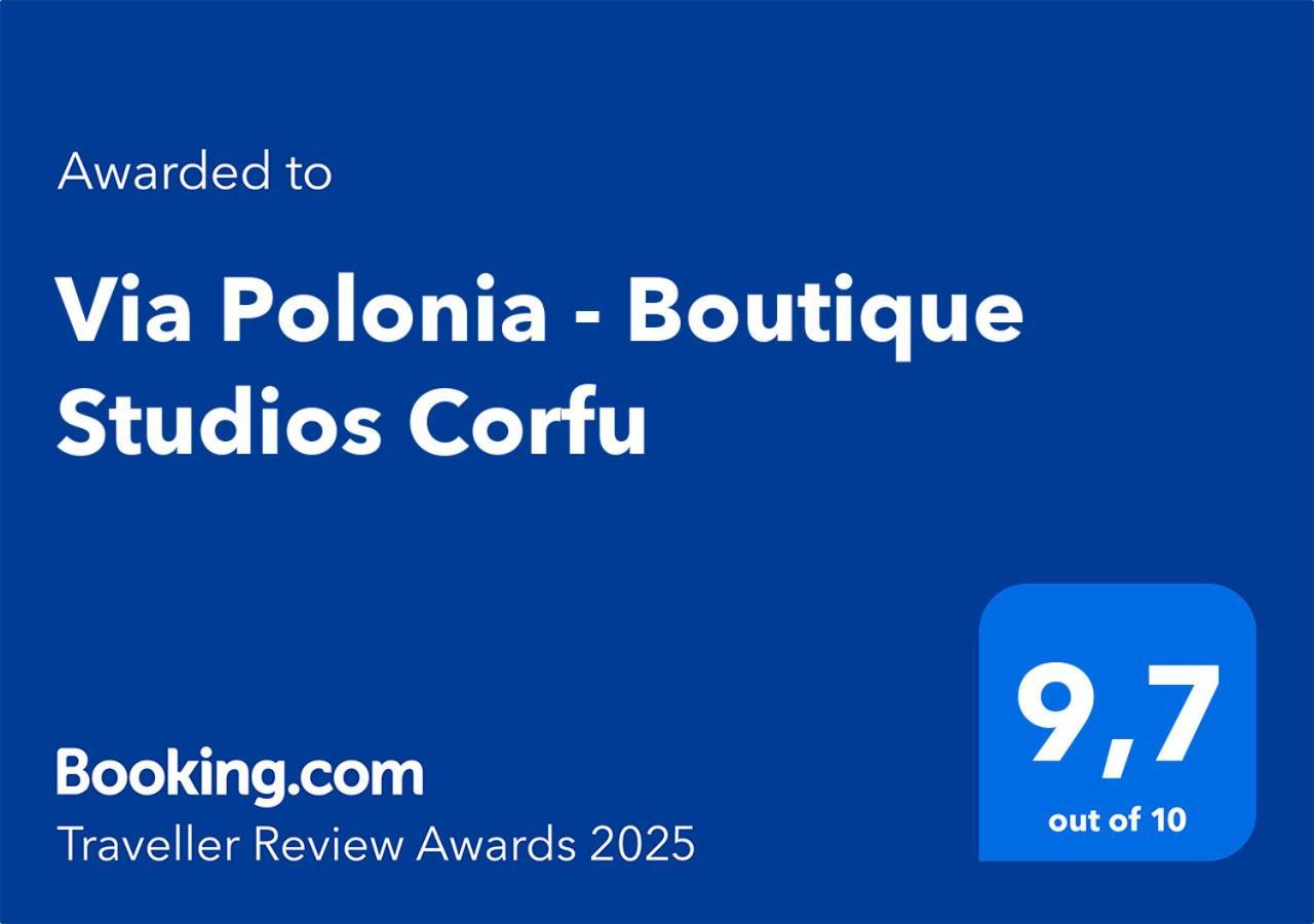 Via Polonia - Boutique Studios Corfu Agios Georgios  Ngoại thất bức ảnh